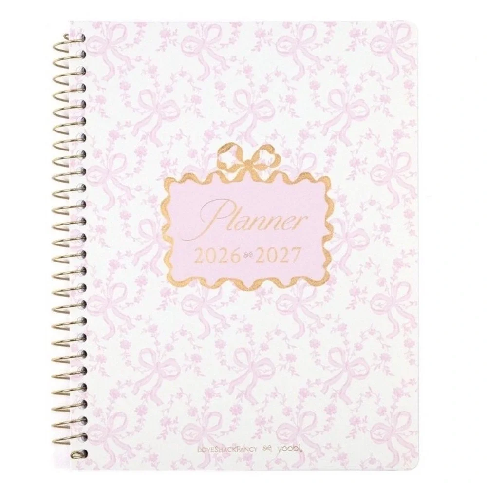 Love Shack Fancy Planner 2026 2027 Weekly Monthly Academic Organizer Coquette